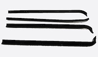 Front Door Beltline Window Felts for 1973-1979 Ford F-100, F-150, F-250, F-350 Trucks and 1978-1979 Ford Bronco