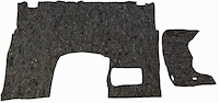1950-57 INTERNATIONAL LR/S PICKUP CARPET PAD INSULATION COLUMN SHIFT