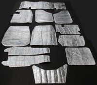 Ulta-Mat Floor Heat & Sound Deadener Kit Self-Adhesive for 1961-1964 Chevrolet, Full Size GM Car