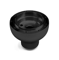 B-13300 Steering Wheel Hub Adapter, Fits w/41-75 Jeep, 9-Bolt, Black Billet Aluminum