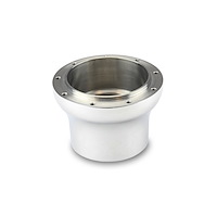 B-20700 Steering Wheel Hub Adapter, Fits w/59-73 Volkswagen, 9-Bolt, Polished Billet Aluminum