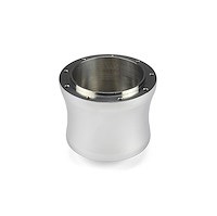 B-26448 Steering Wheel Hub Adapter, Fits w/95-00 GM Air Bag, 9-Bolt, Long Polished Billet Aluminum