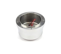 B-29700 Steering Wheel Hub Adapter, Fits w/61-69 Mopar, 9-Bolt, Polished Billet Aluminum
