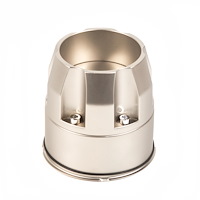 CP-1717B140-C1 Center Cap, 1717, 130 mm, Brushed, Push-Thru