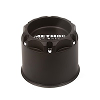 CP-1922B100-S1 Center Cap, 1922, 94 mm, Black, Push-Thru