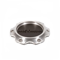 CP-T077L131-2 Center Cap, T077, 106.25 mm, Brushed, Screw On