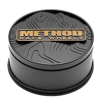 CP-TOPO108P-BZ Center Cap, TOPO, 108 mm, Push-Thru, Bronze
