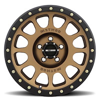 MR30578558925 STREET MR305 NV Wheel [Size: 17" x 8.5"] Method Bronze w/ Matte Black Lip