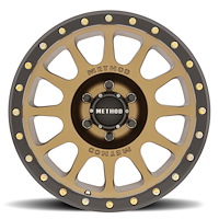 MR30589016918 STREET MR305 NV Wheel [Size: 18" x 9"] Method Bronze w/ Matte Black Lip