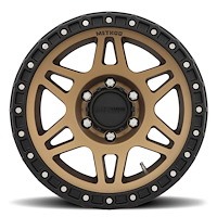 MR31278560900 STREET MR312 Wheel [Size: 17" x 8.5"] Method Bronze w/ Matte Black Lip