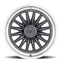 MR80331088818N MR803 Wheel [Size: 22"x10"] Gloss Titanium w/Machined Lip Finish