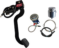 HMFO40007 Underdash Hydraulic Clutch Conversion Kit, 1965-66 Ford F100/Ford F-150, For 4/5/6-speed, TKX/TKO/T-5/Magnum