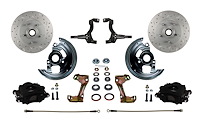 GM A/F/X-Body Front Disc Brake Conversion Kit w/Stock Height Spindles