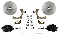 Chevy Tri-Five, GM Full Size Front Disc Brake Conversion Kit for Factory Spindles