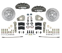 FC0026SMX Brake Conversion Kit, Spindle Kit w/Drilled Rotors & Anodized Calipers