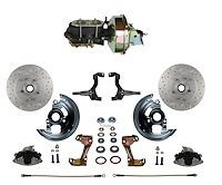 GM A/F/X-Body Front Disc Brake Conversion Kit w/Stock Height Spindles