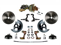 GM A/F/X-Body Front Disc Brake Conversion Kit w/Stock Height Spindles