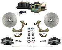 1959-1964 GM B-Body Front Disc Brake Conversion Kit w/ Factory Spindles