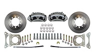 FC3001SM Brake Conversion Kit, Spindle Kit w/Plain Rotors & Zinc Plated Calipers