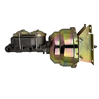 PBKT6001 Vacuum Brake Booster, Power Booster Kit 8 in. Dual Booster 1-1/8 in. Bore Master (Zinc)