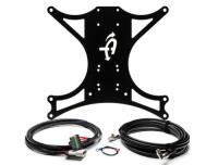 Compressor Mount & Connection Kit - Black, 2007-2018 Jeep Wrangler & Wrangler Unlimited
