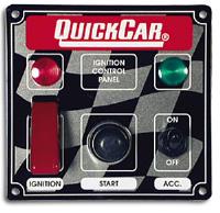 Ignition Control Panel Includes Ignition Switch, Starter button, Accessory Switch & 2 Pilot Lights