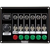 Ignition Control Panel Includes Push Start, Ignition Switch, and 5 Toggle Switches