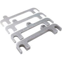 Upper A-Arm Spacer Kit Contains: 1 each 1/16" , 1/8" , 1/4" , 1/2"