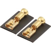 Female Quick Slide Connectors With Heat Shrink Pair