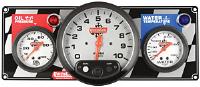 Standard 2-1 Gauge Panel Oil Pressure/Water Temp/Tachometer Checkered Flag