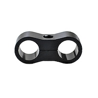 22-HS08-BK Billet Hose Separator, Size: -08, [Black]