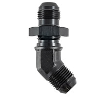 22-AN16BHAN16-45 Bulk Head Assembly, AN16 Male to AN16 Male, 45-Degree