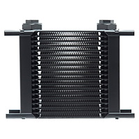 50-119-7612 1-Series ProLine STD Oil Cooler, 19-Row, 22 mm x 1.5 Female Ports
