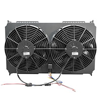 FP980 Kit ProLine STD Fan Kit, (2) 12.0 in. Fans & Shroud for 9-Series 80-Row Oil Cooler