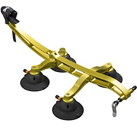 BK1910G Komodo 1-Bike Rack - Convertibles - Gold