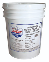 10123 Synthetic Gear Oil SAE 75W-140