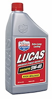 Synthetic High Performance Motor Oil 5W40 SAE