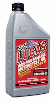Synthetic SAE 20W-50 Motorcycle Oil 1-Quart