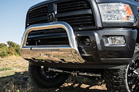 BULL BAR SS W/LGHT RAM