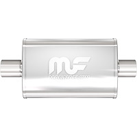 11214 Oval Straight-Through Performance Exhaust Muffler