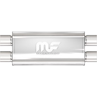 12469 Oval Straight-Through Performance Exhaust Muffler