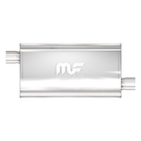12578 Oval Straight-Through Performance Exhaust Muffler