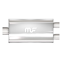12590 Oval Straight-Through Performance Exhaust Muffler