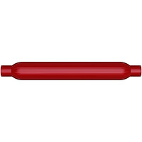 13125 Redpack Round Glasspack Performance Exhaust Muffler