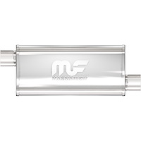 14263 Oval Straight-Through Performance Exhaust Muffler