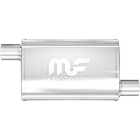 14335 Oval Straight-Through Performance Exhaust Muffler