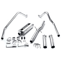 MF Series Cat-Back Exhaust System 1998-2001 Dodge Ram 1500 3.9L V6, 5.2L/5.9L V8