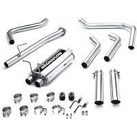 15796 Street Series Cat-Back Performance Exhaust System Fits Select Chevrolet, GMC Models