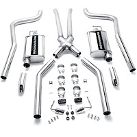 15851 Street Series Crossmember-Back Performance Exhaust System Fits Select Dodge, Plymouth Models