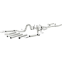 15894 Street Series Crossmember-Back Performance Exhaust System Fits Select Buick, Chevrolet, Oldsmobile, Pontiac Models